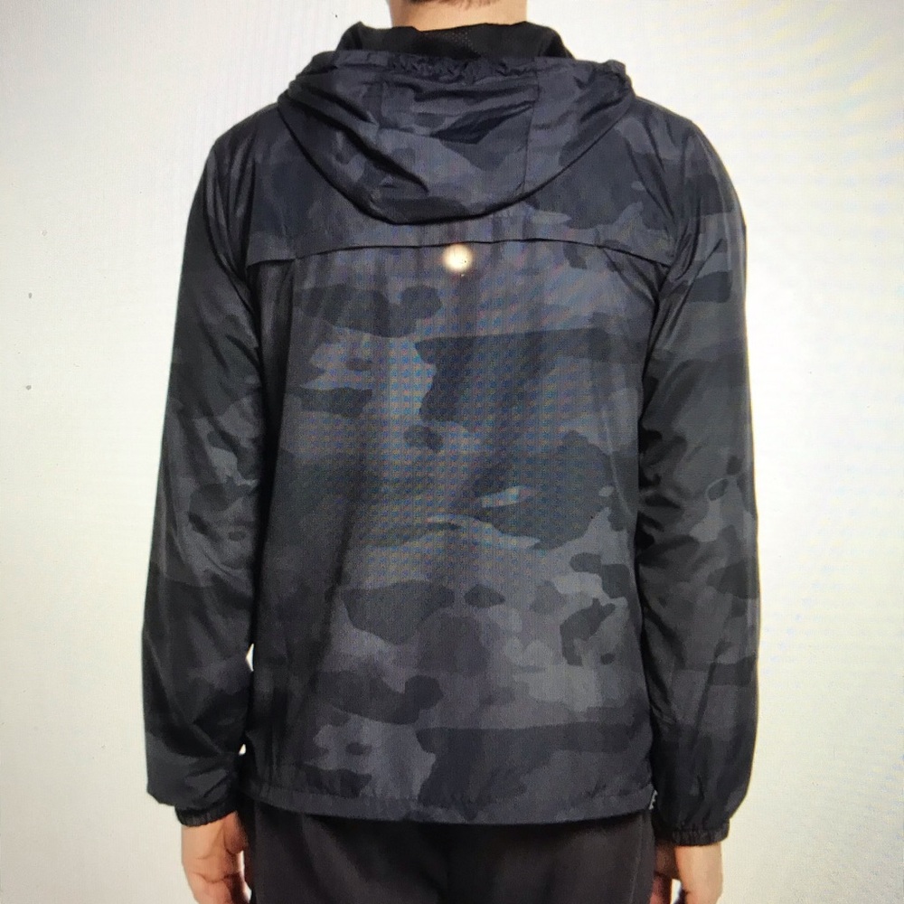 Alo Stride Camo Hooded Full Zip Jacket - Picture 11 of 16